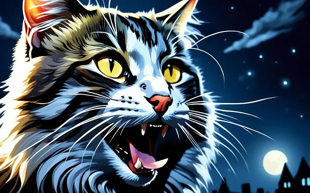 how to stop a cat from meowing all night