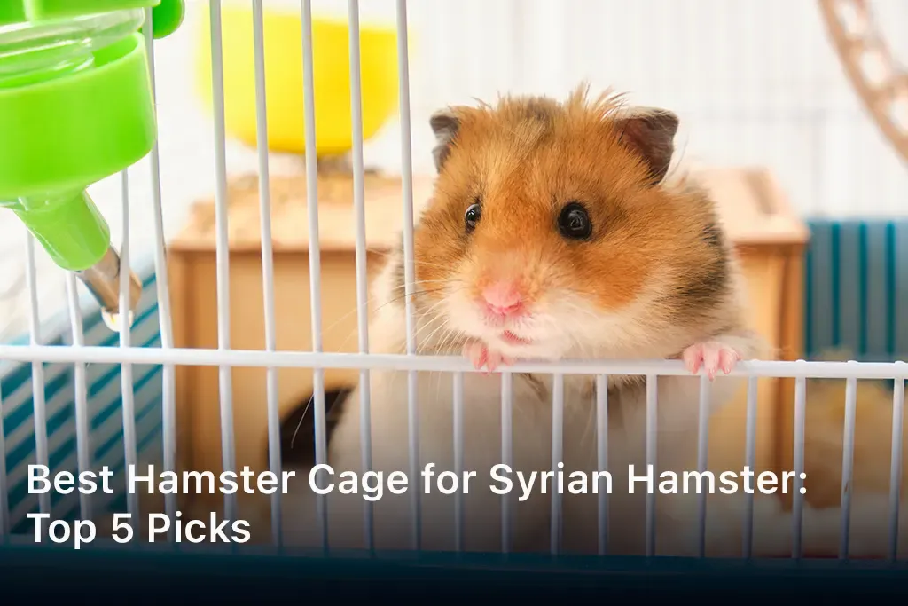 Best Hamster Cage for Syrian Hamster: Top 5 Picks