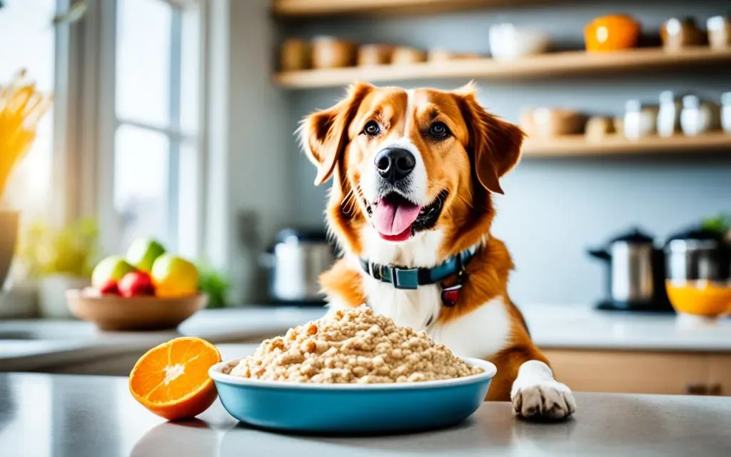 how to cook oatmeal for dogs