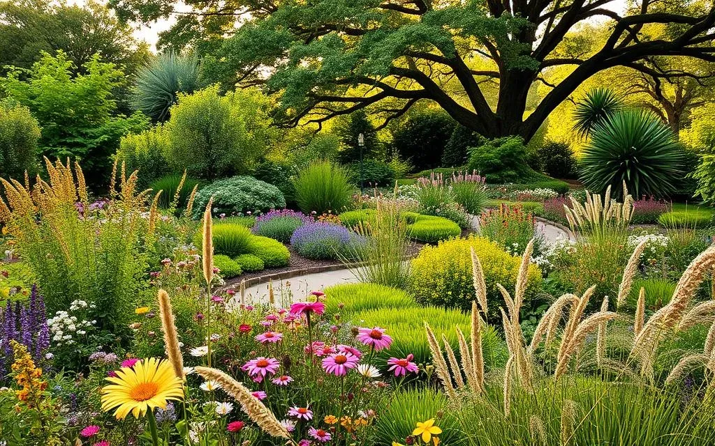 native plant garden