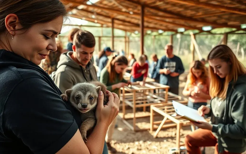 wildlife volunteer roles