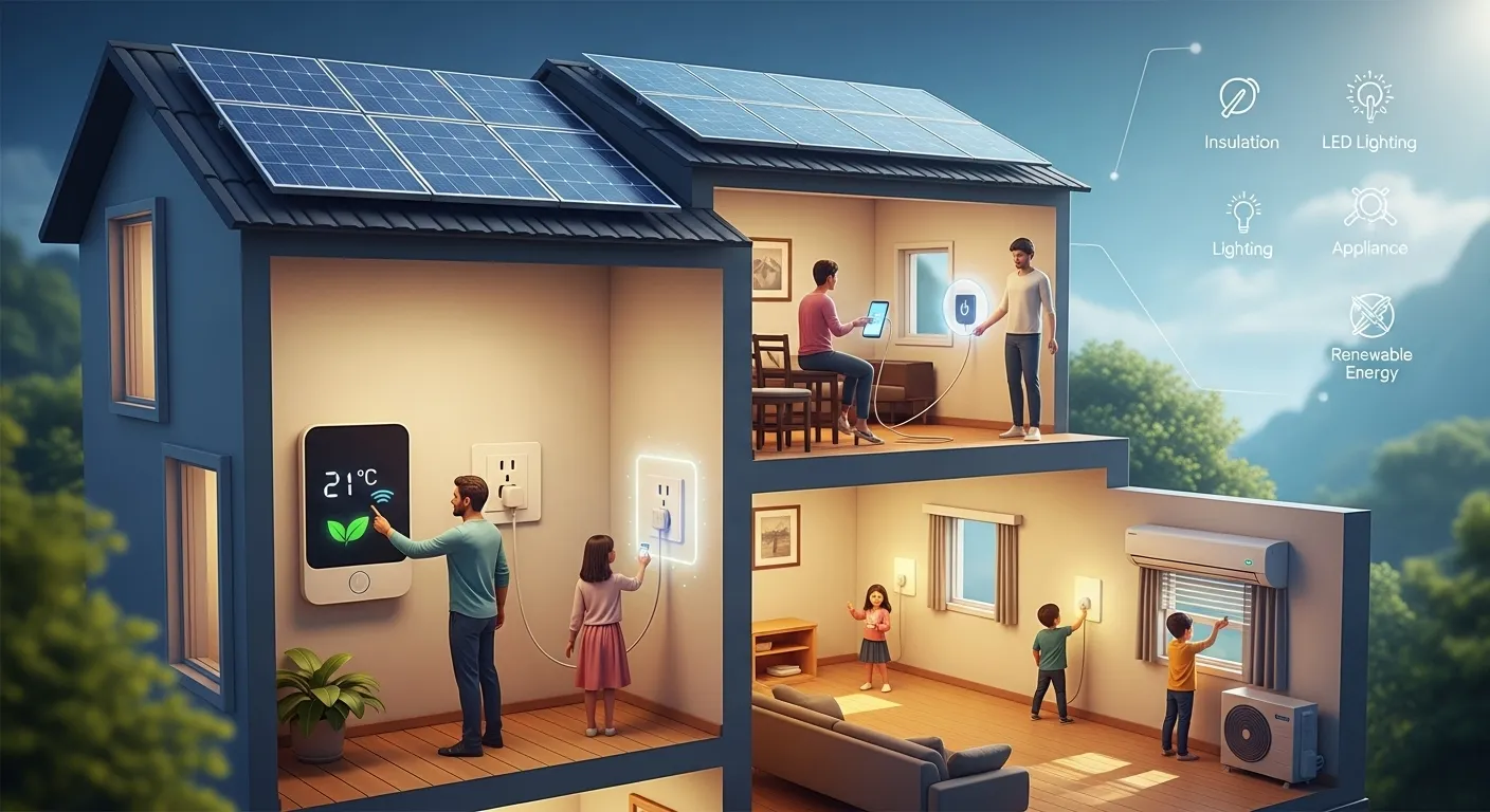 Smart Ways for Families to Reduce Energy Consumption
