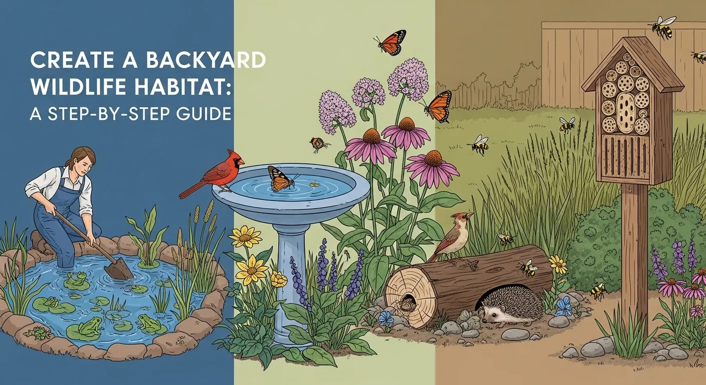 Create a Backyard Wildlife Habitat: A Step-by-Step Guide
